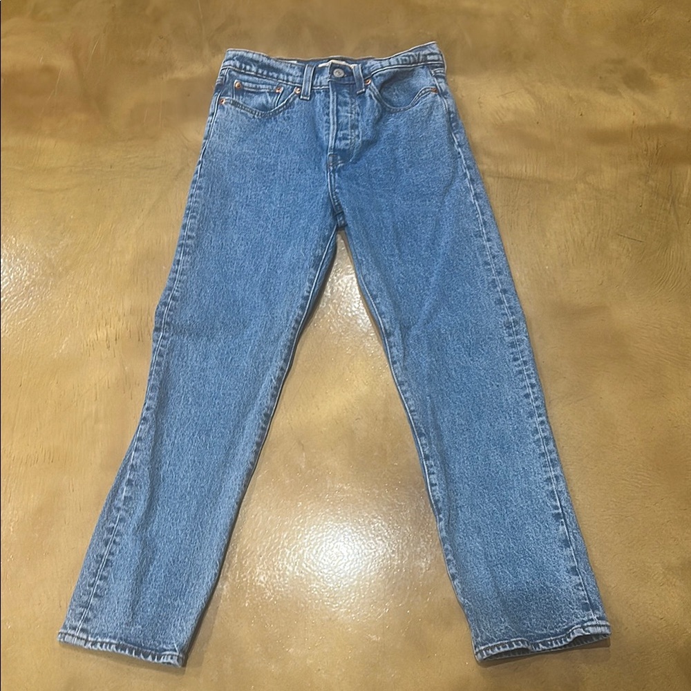 Men's Light Blue Straight Jeans. New condition.